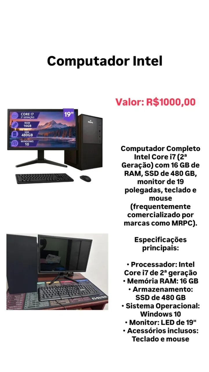 Computador Intel