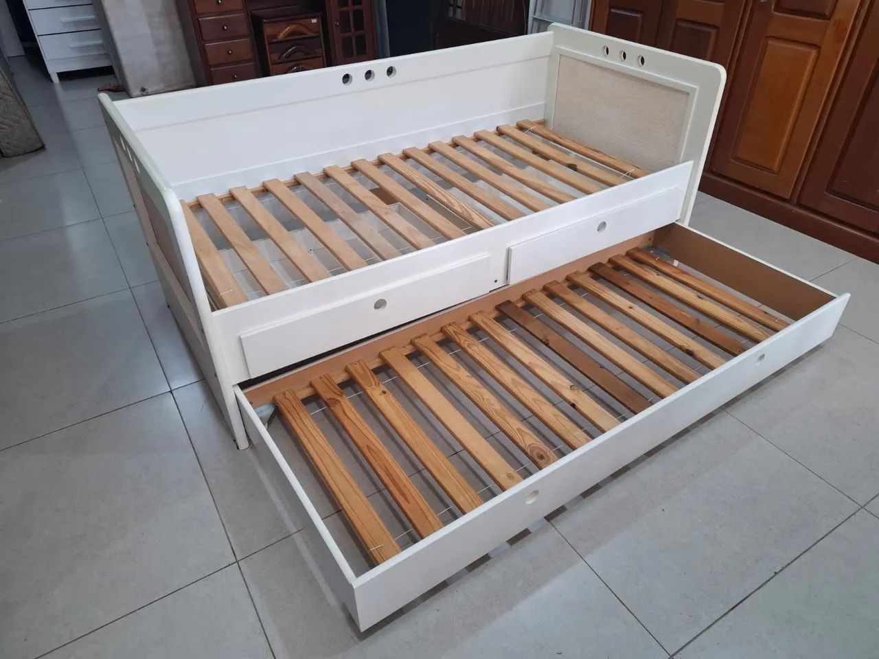 Cama com auxilia mdf 78  - Foto 4