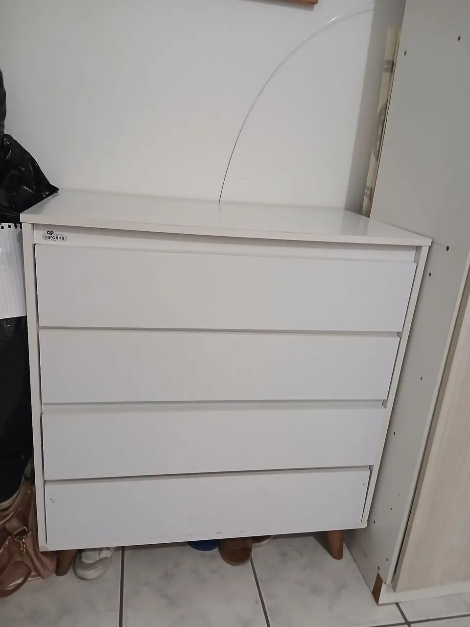 CÔMODA BEBÊ 4 GAVETAS