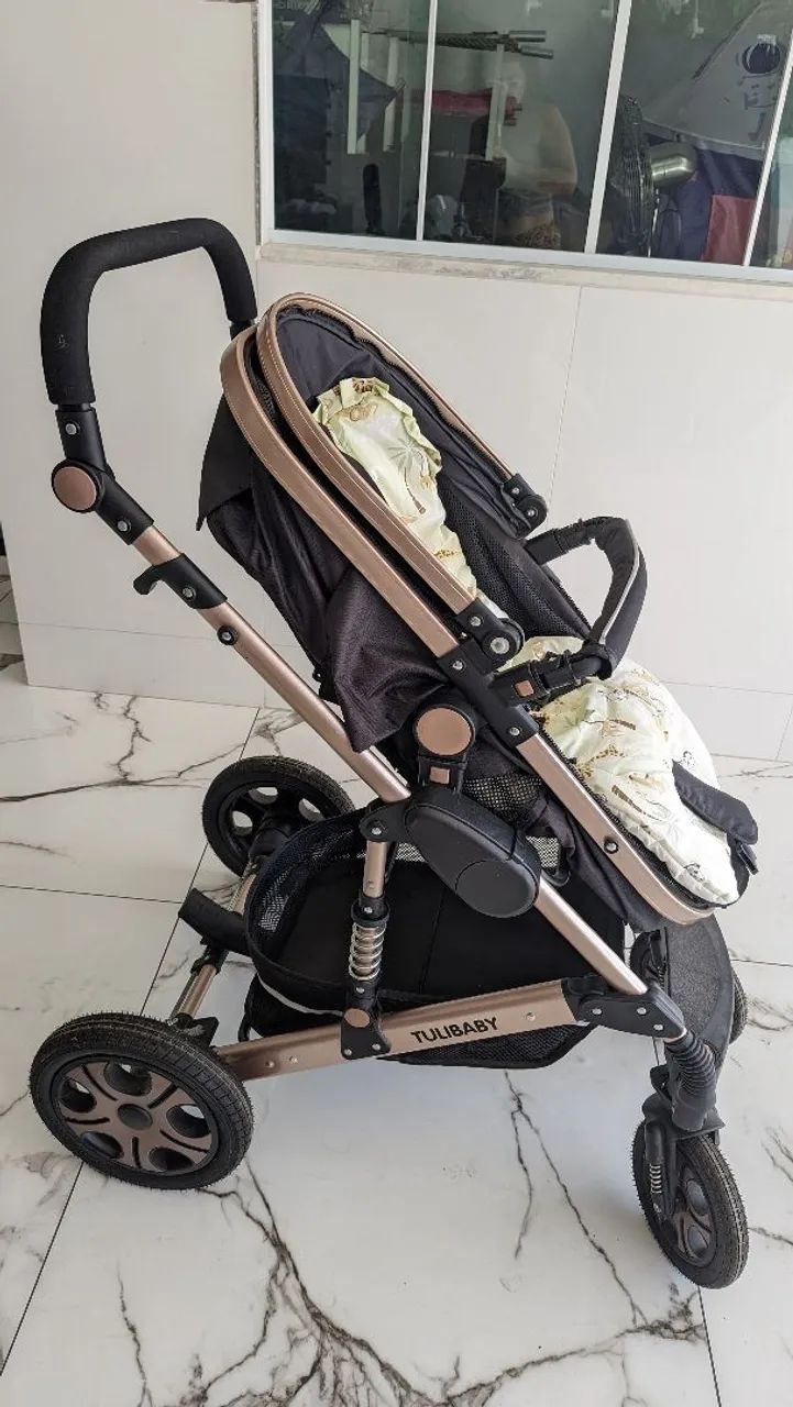 Carrinho bebê 3 em 1 - Foto 5