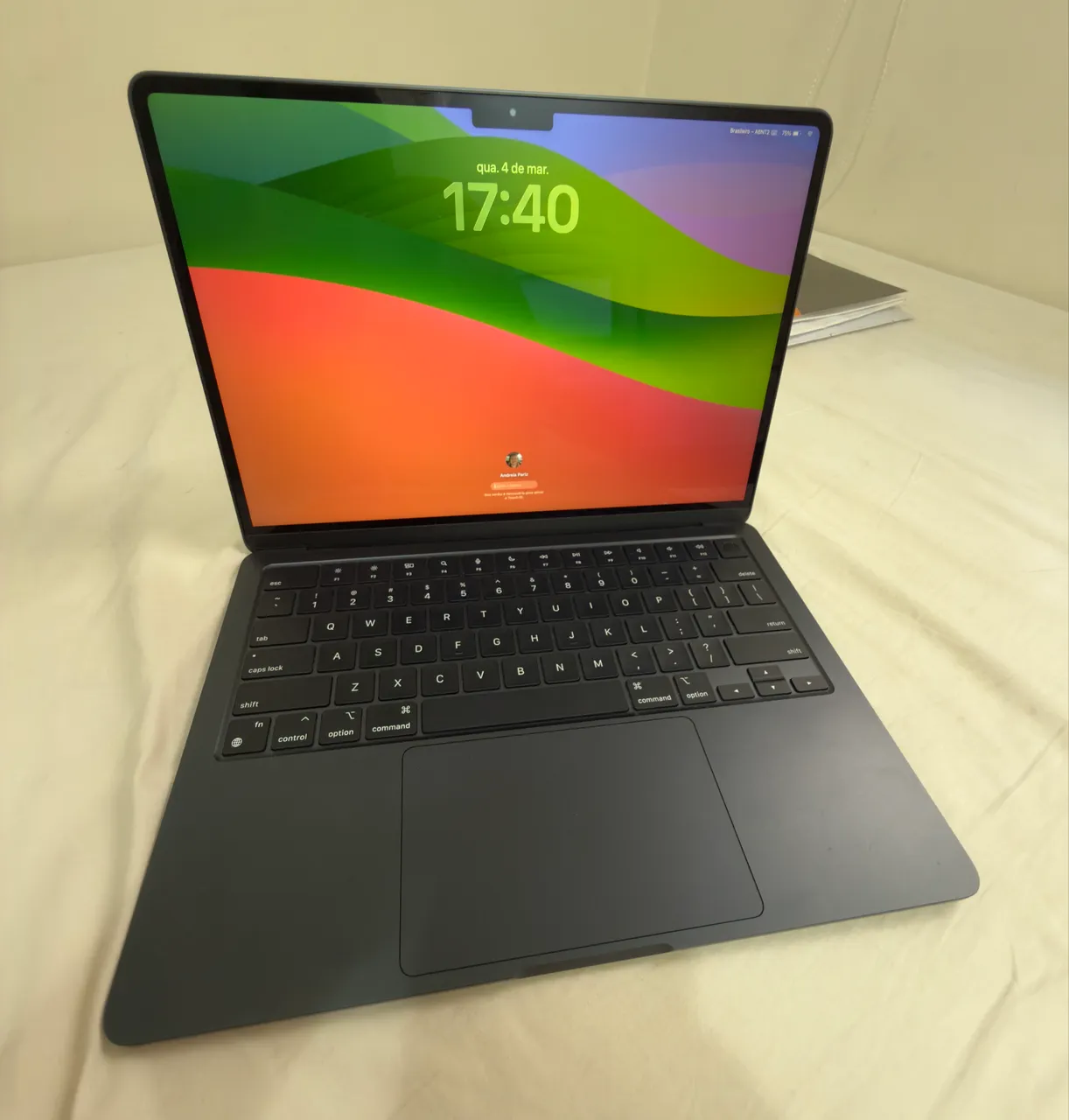 Apple Macbook Air (13 polegadas, 2020, Chip M1, 256 GB de SSD