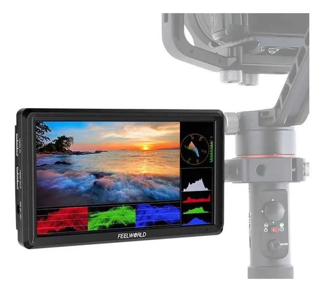 Monitor Feelworld S55 V3 5.5 polegadas para Dslr Nikon Sony Canon - Foto 5