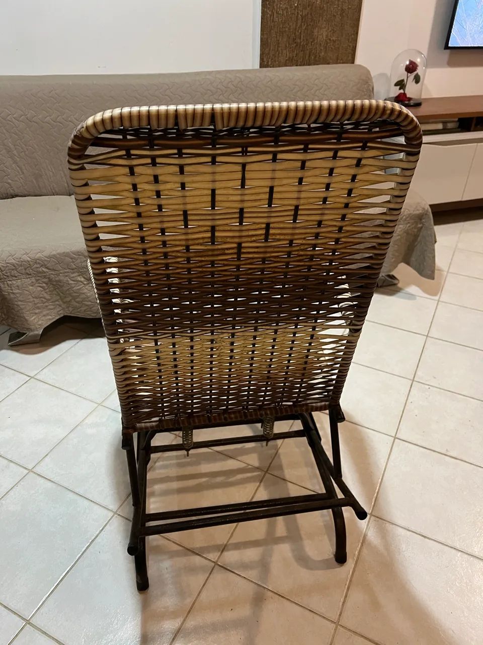 Cadeira de Balanço Trançada - Foto 2