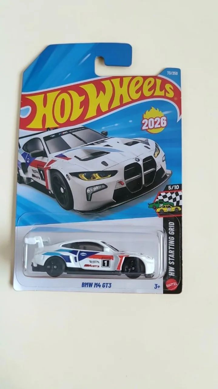 Carrinho hot Wheels BMW M4 GT3