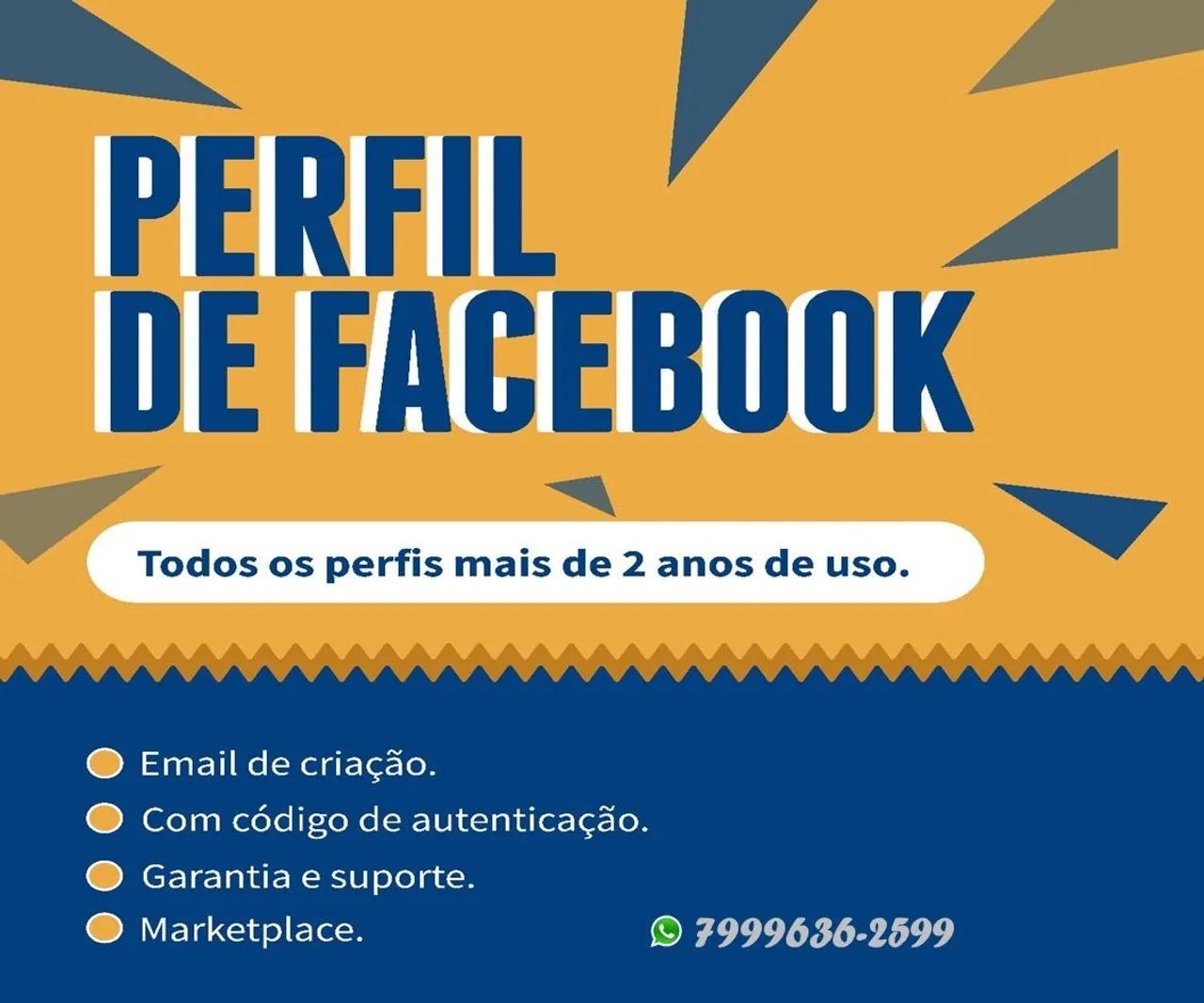 Perfil Facebook antigo 