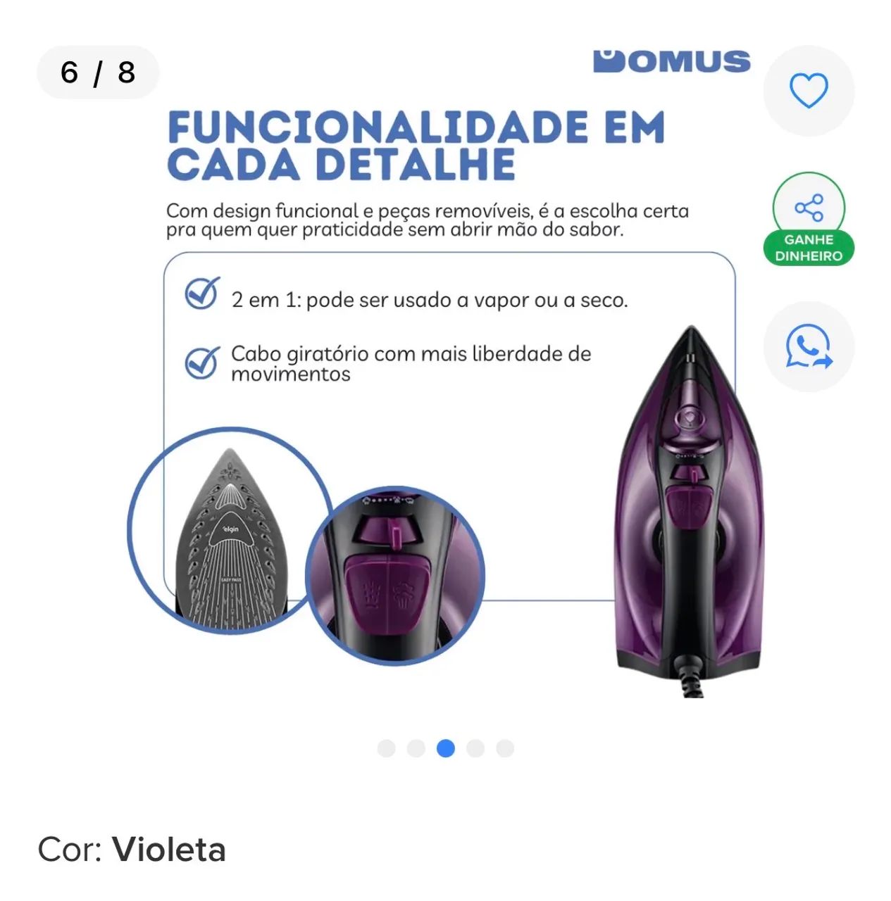 Ferro de passar  - Foto 4
