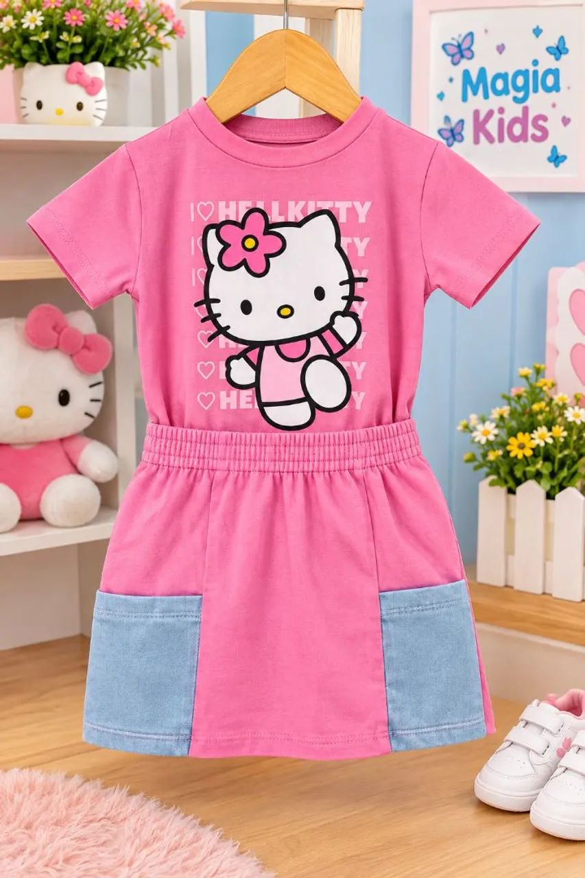 Conjunto Helllo Kitty 