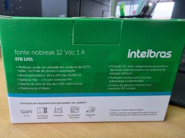 FONTE NOBREAK INTELBRAS PARA CAMERA E ROTEADOR EFBBBBBBBBBBBBBBBBBBB 1201 - Foto 4