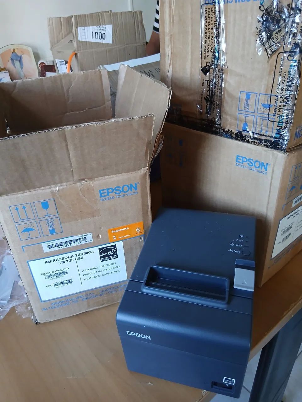 Tela Led Del com impressora de cupom fiscal epson  - Foto 2