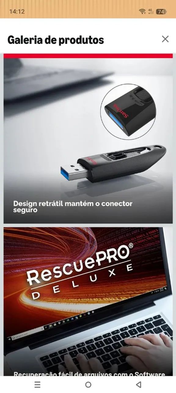 ScanDisk Ultra 256