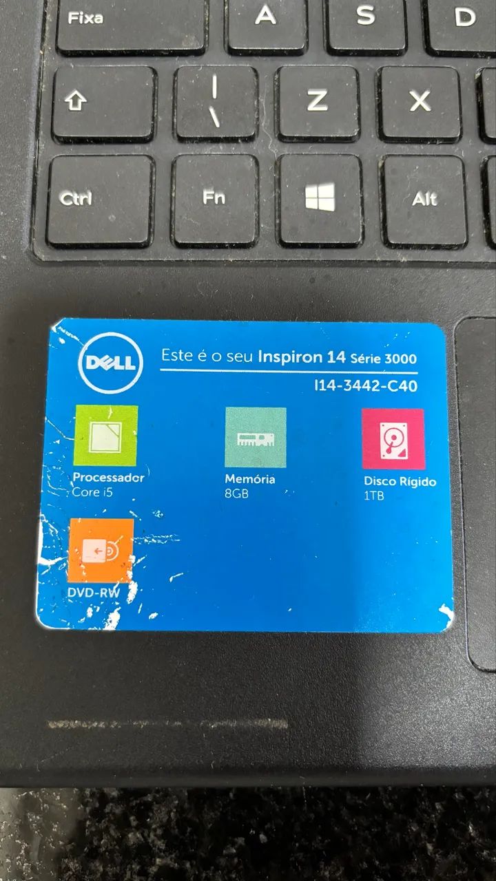 Notebook Dell inspirou 14 série 3000