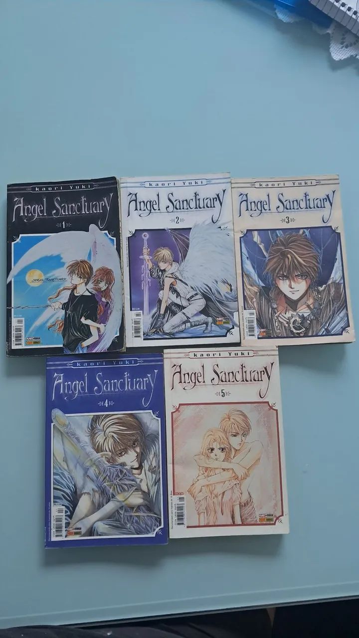 Angel Sanctuary Vol 1, 2, 3, 4 e 5