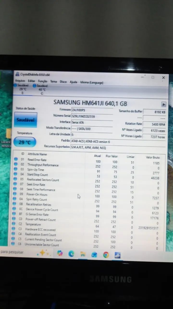 HD DE NOTE 640 gb Samsung - 038 - Foto 2