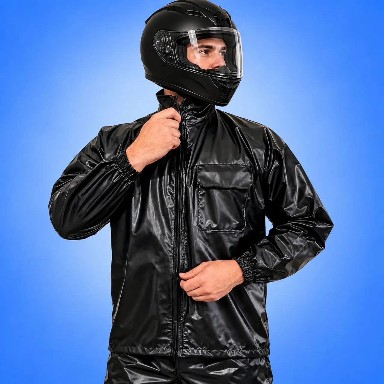 capa de chuva PVC - Foto 3