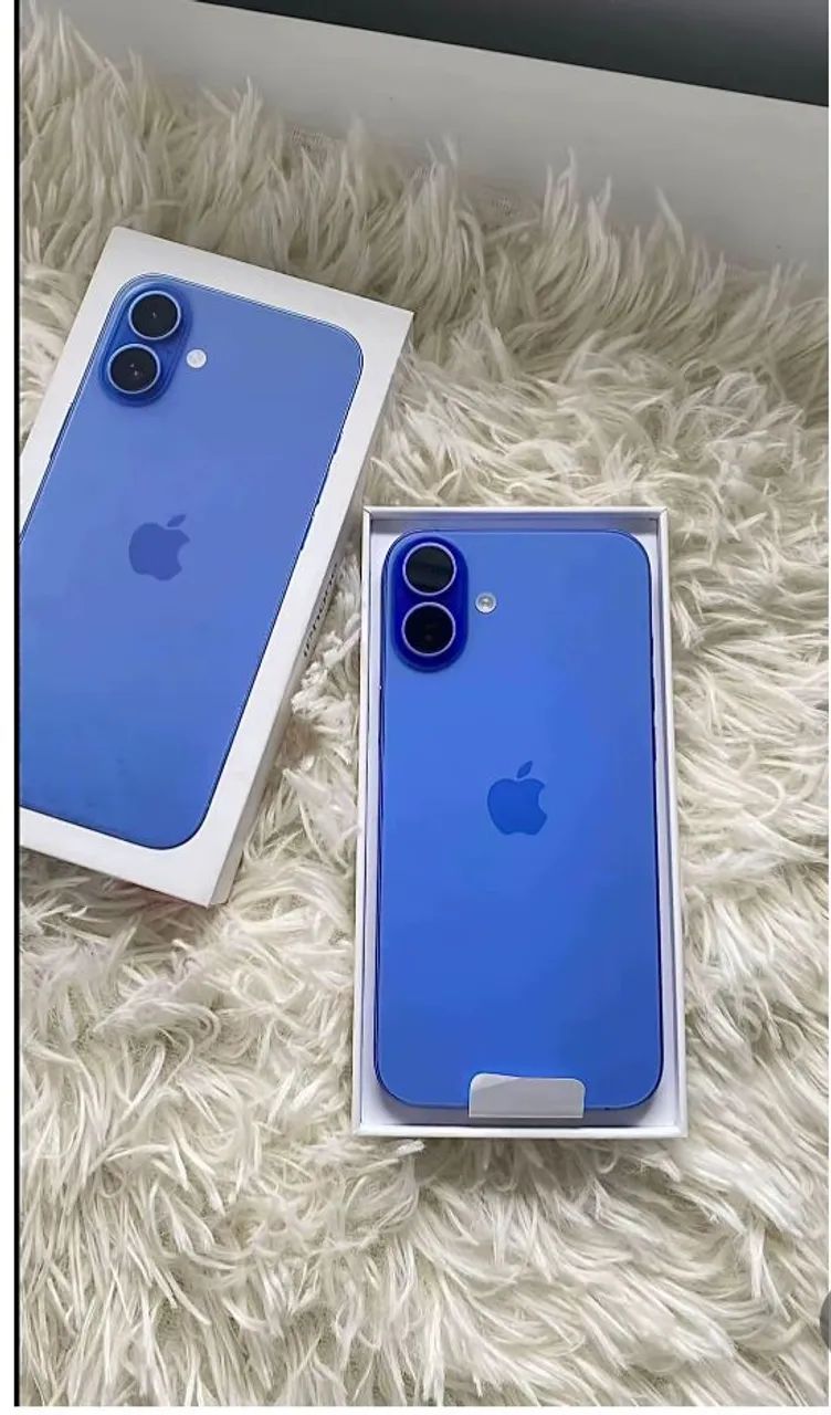 iPhone 16 Azul 128 GB 6 meses de garantia 