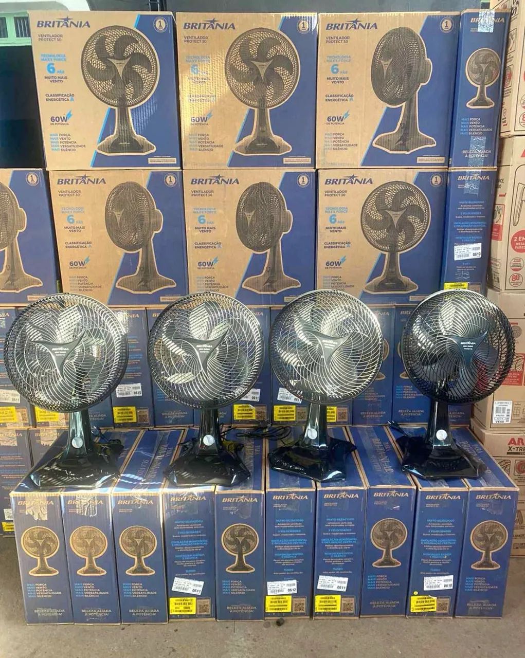 VENTILADOR BRITÂNIA 30 CM DE MESA ?