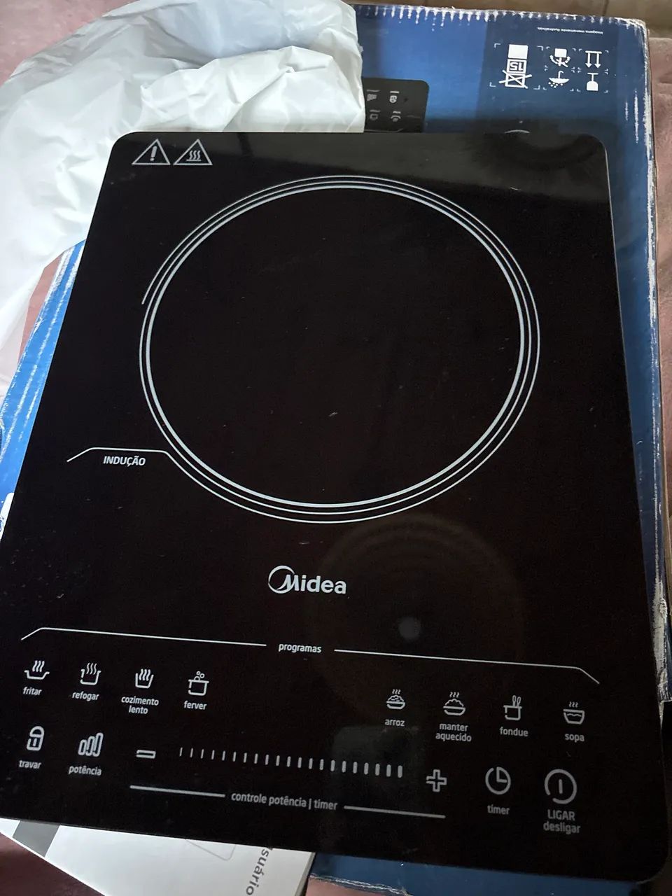 Cooktop midea de indução bivolt - Foto 2