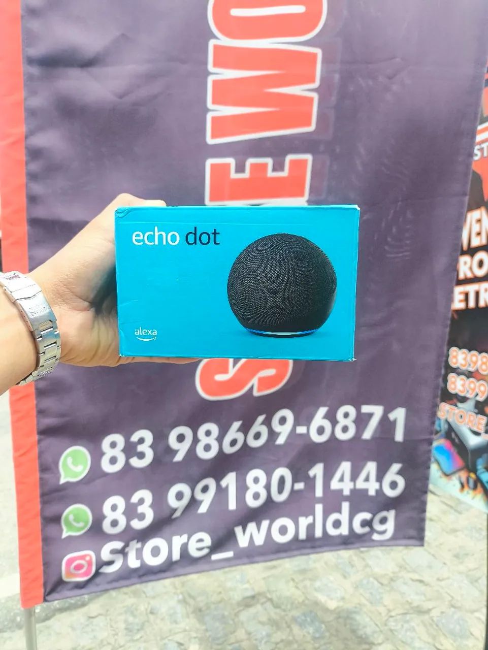 Alexa Echo Dot 5 Geração Amazon Original - Loja Store World 