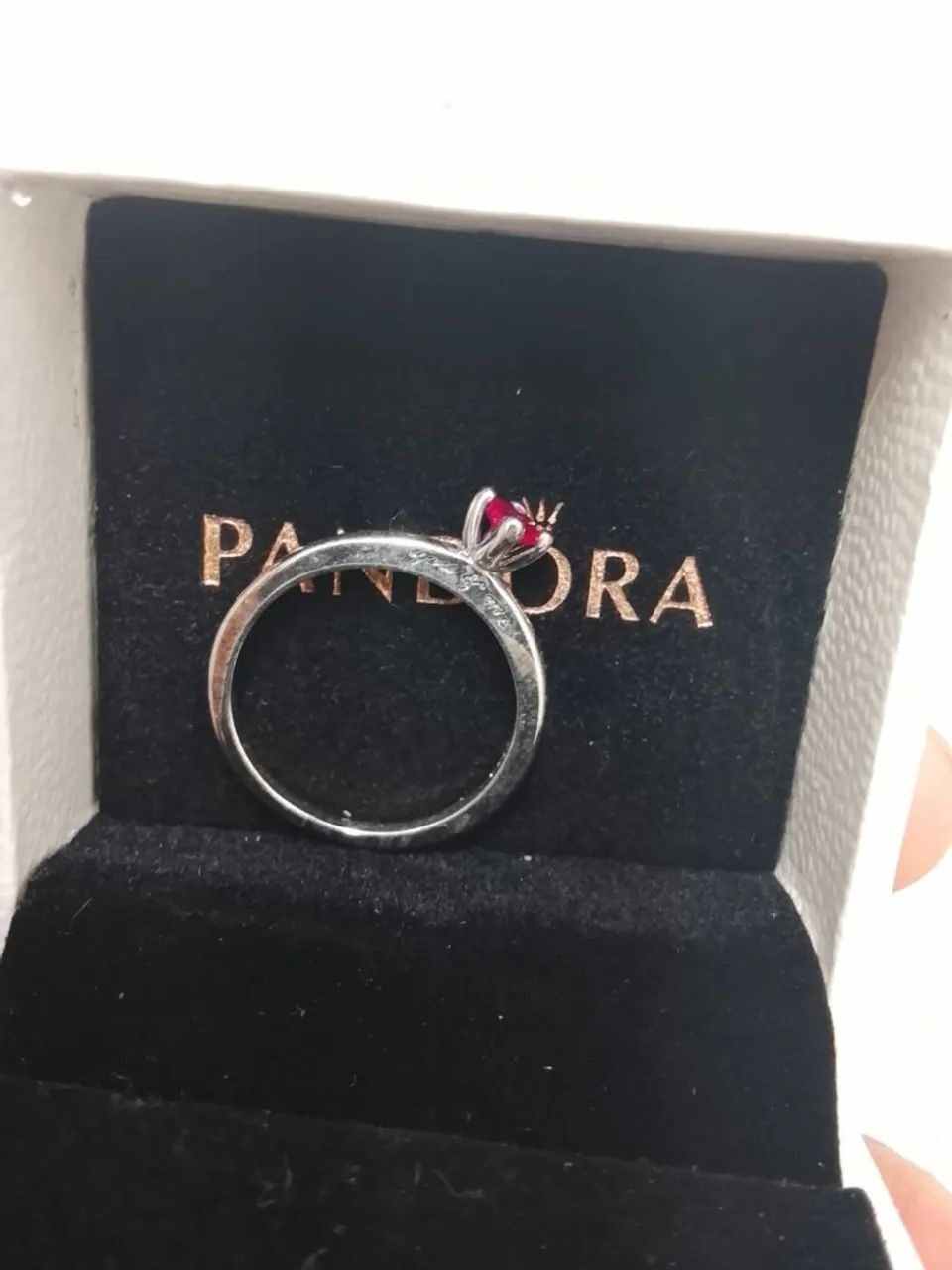 anel plata da pandora - Foto 5