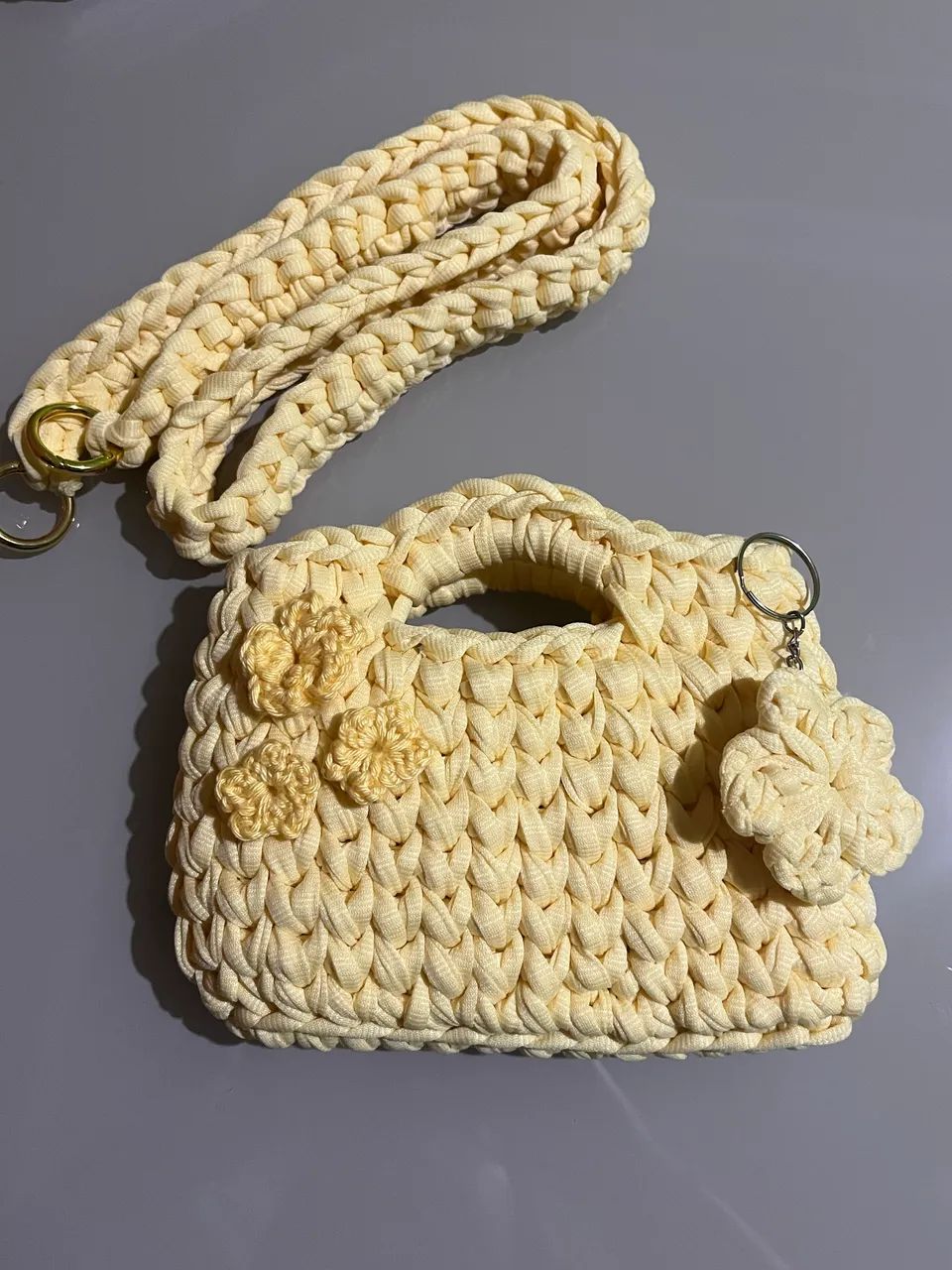 Bolsa de crochê  - Foto 4