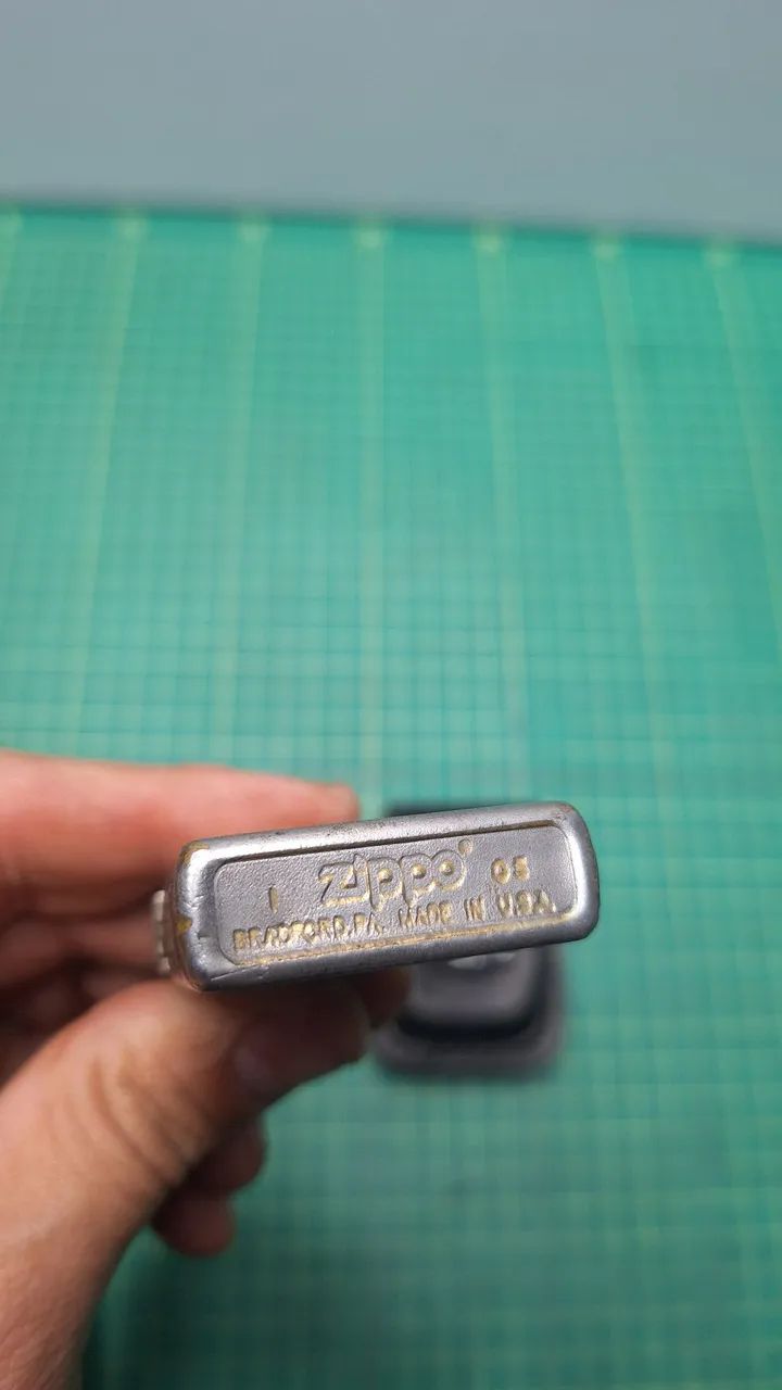 Isqueiro antigo Zippo c/Case  - Foto 2