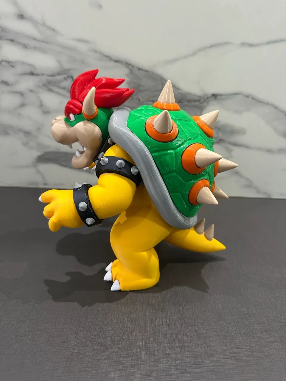 Bowser decorativo impresso em 3D - Foto 2