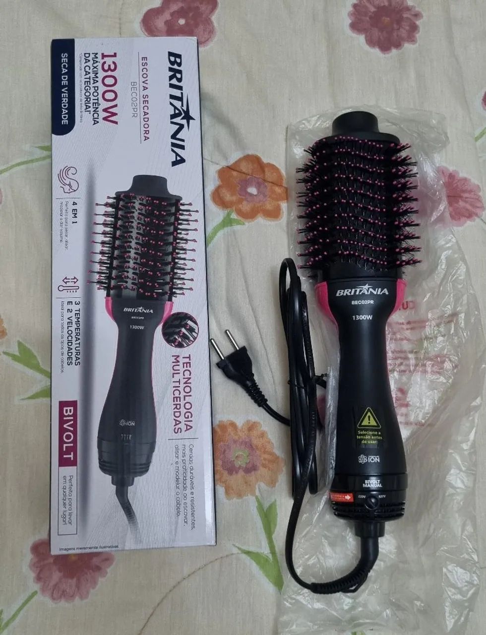 Escova secadora Britânia NOVA