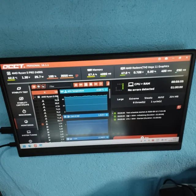 Kit ryzen 5 2400g - Foto 3