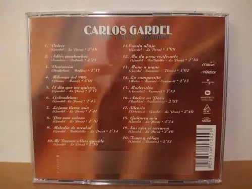 Cd Carlos Gardel Uma Paixão Argentina Original - Tango - Foto 2
