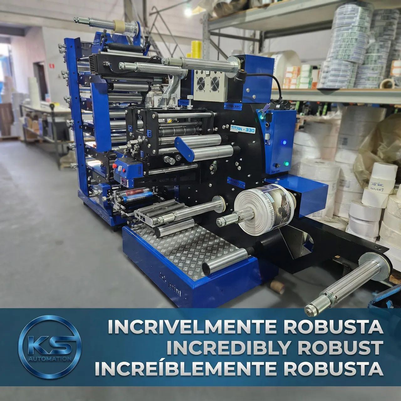 Máquina para fabricar rótulos e etiquetas adesivas. Embalagem picolé, pronta entreg! - Foto 2