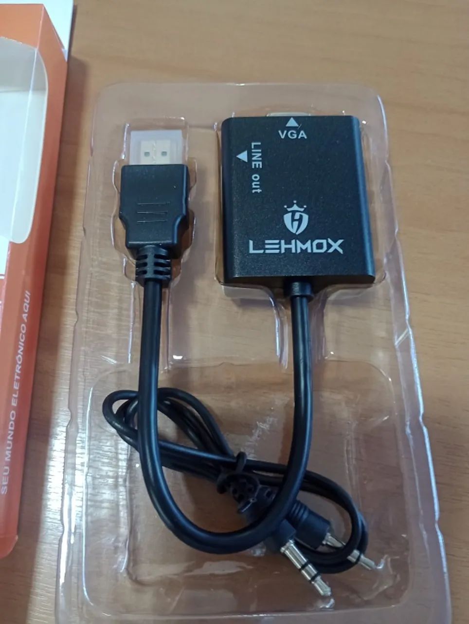 ADAPTADOR CONVERSOR HDMI PARA VGA  Entrega GRÁTIS em Campo Grande - MS - Foto 3