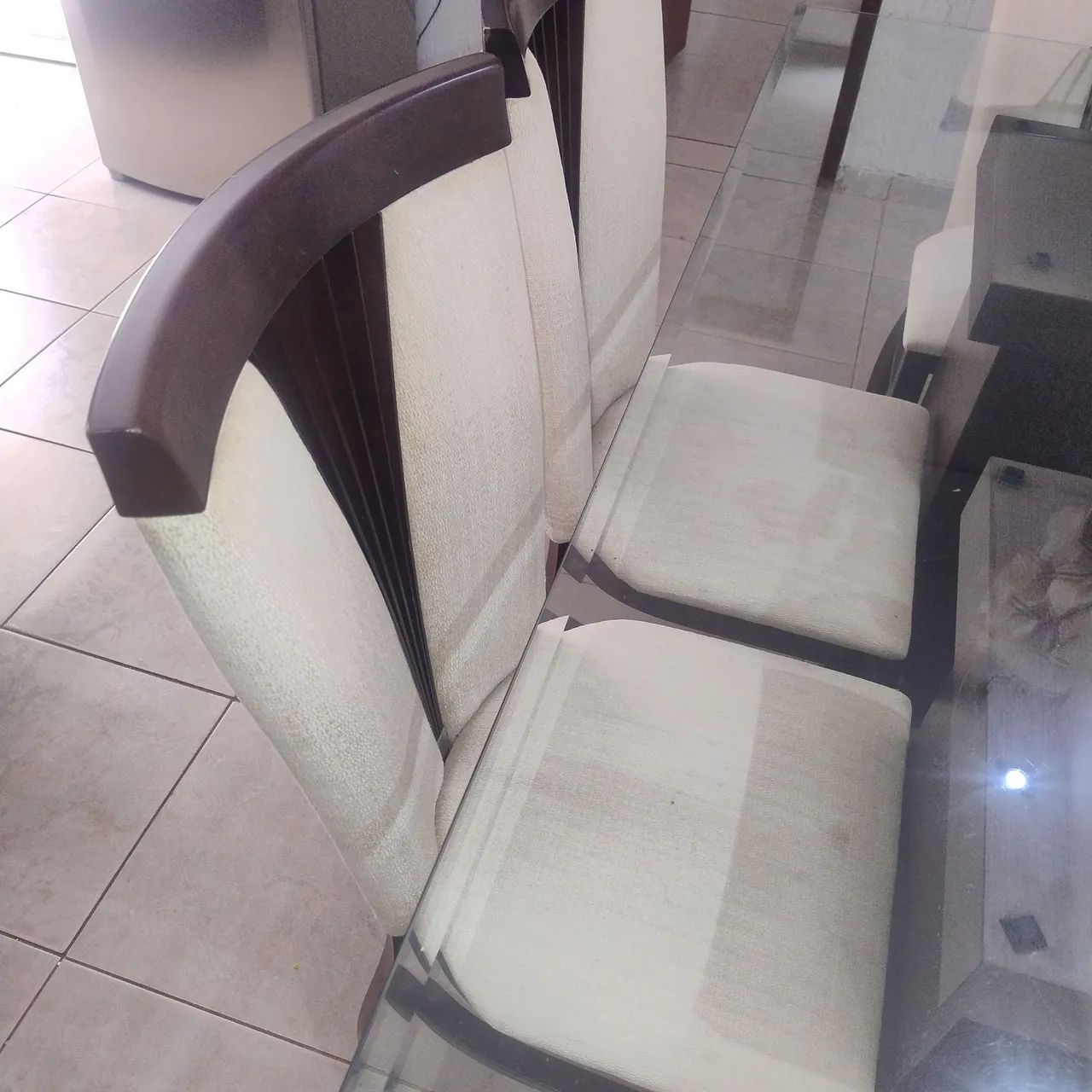 Vendo mesa de jantar com 08 cadeiras  - Foto 4