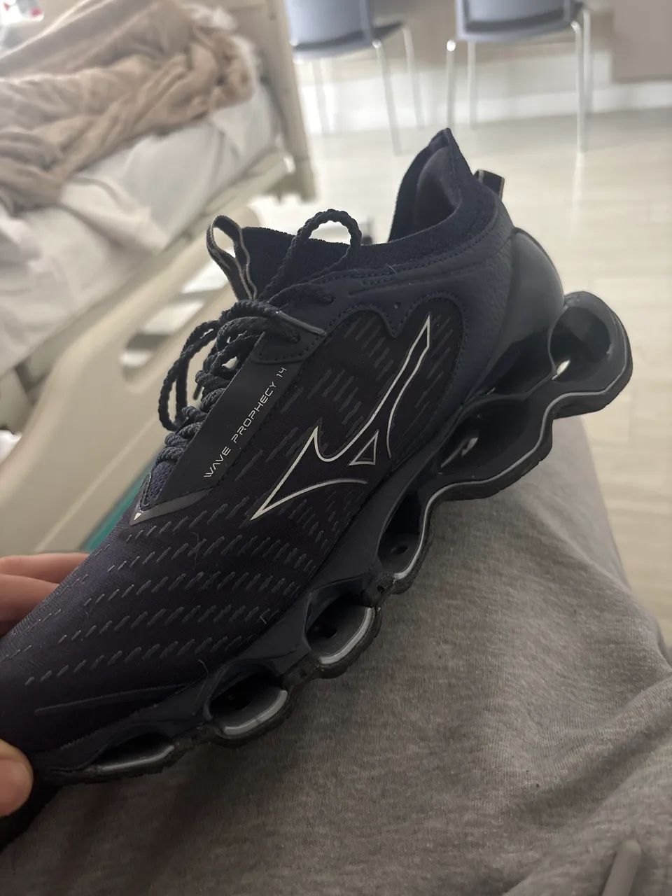Mizuno pro 14 azul - Foto 4