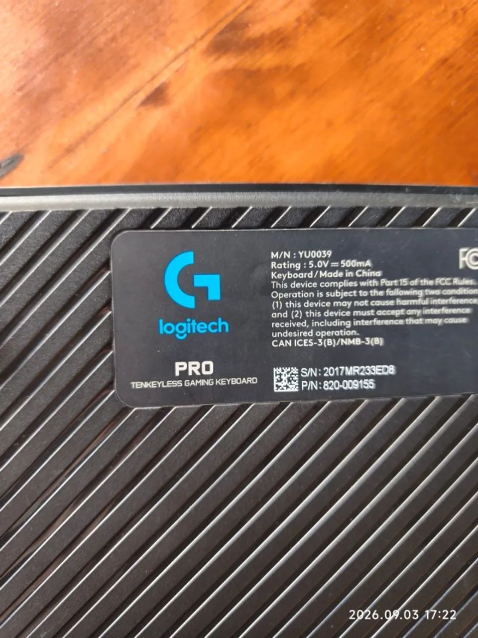 Teclado Mecânico Logitech G PRO - Foto 4