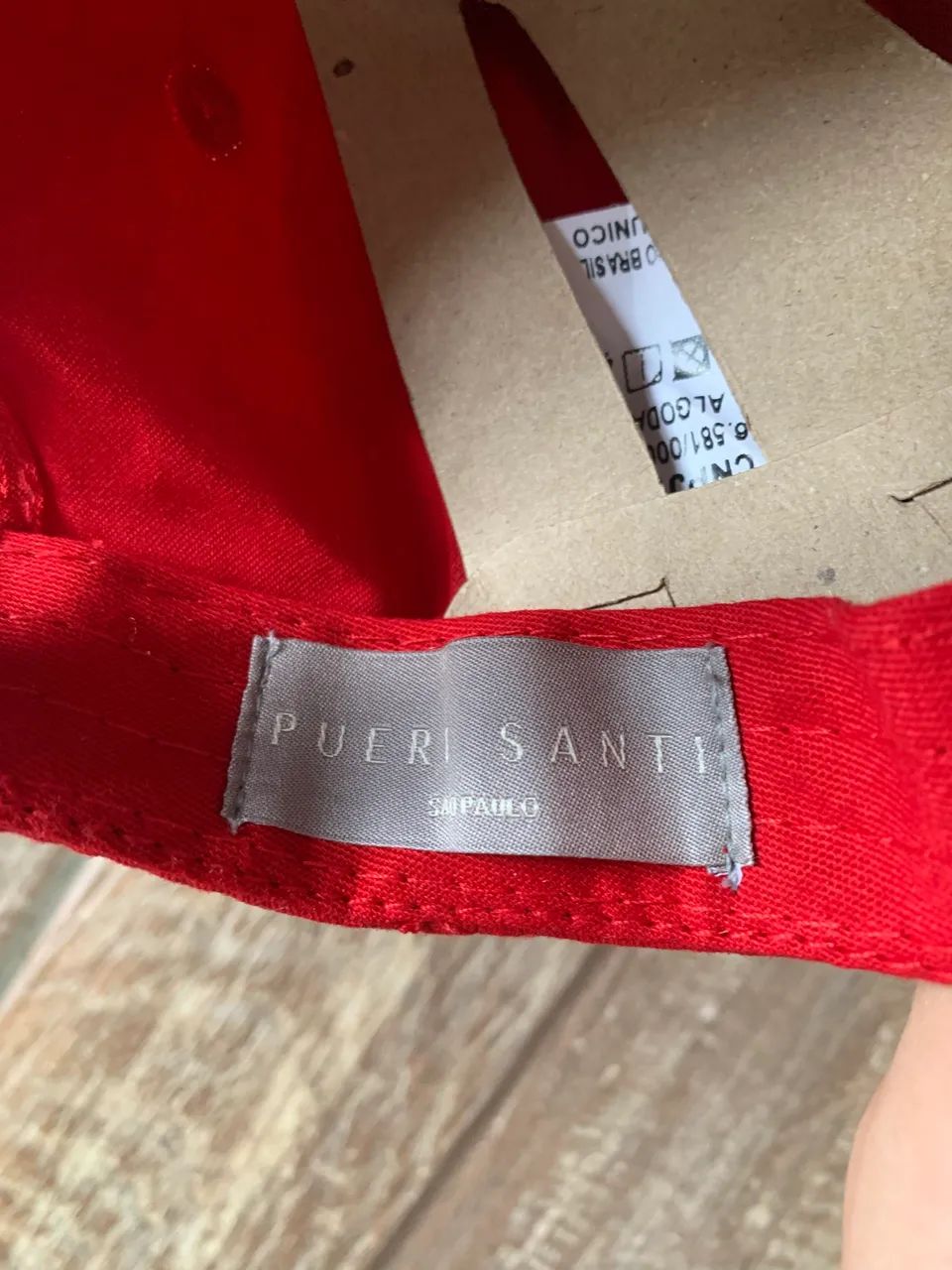 Boné Pueri Santi Vermelho - Foto 4
