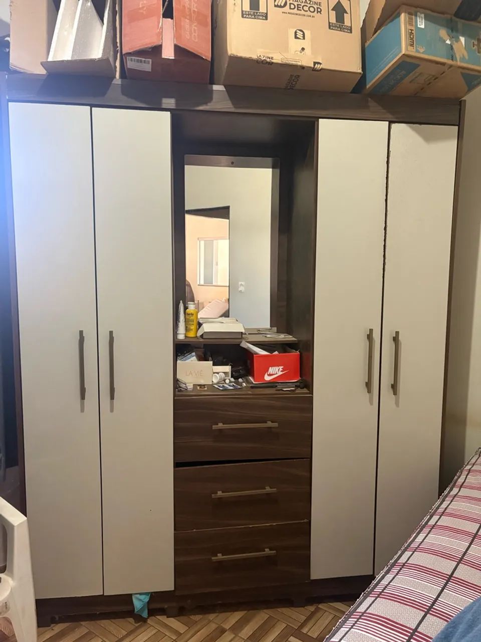 Guarda-roupa usado - faço entrega 