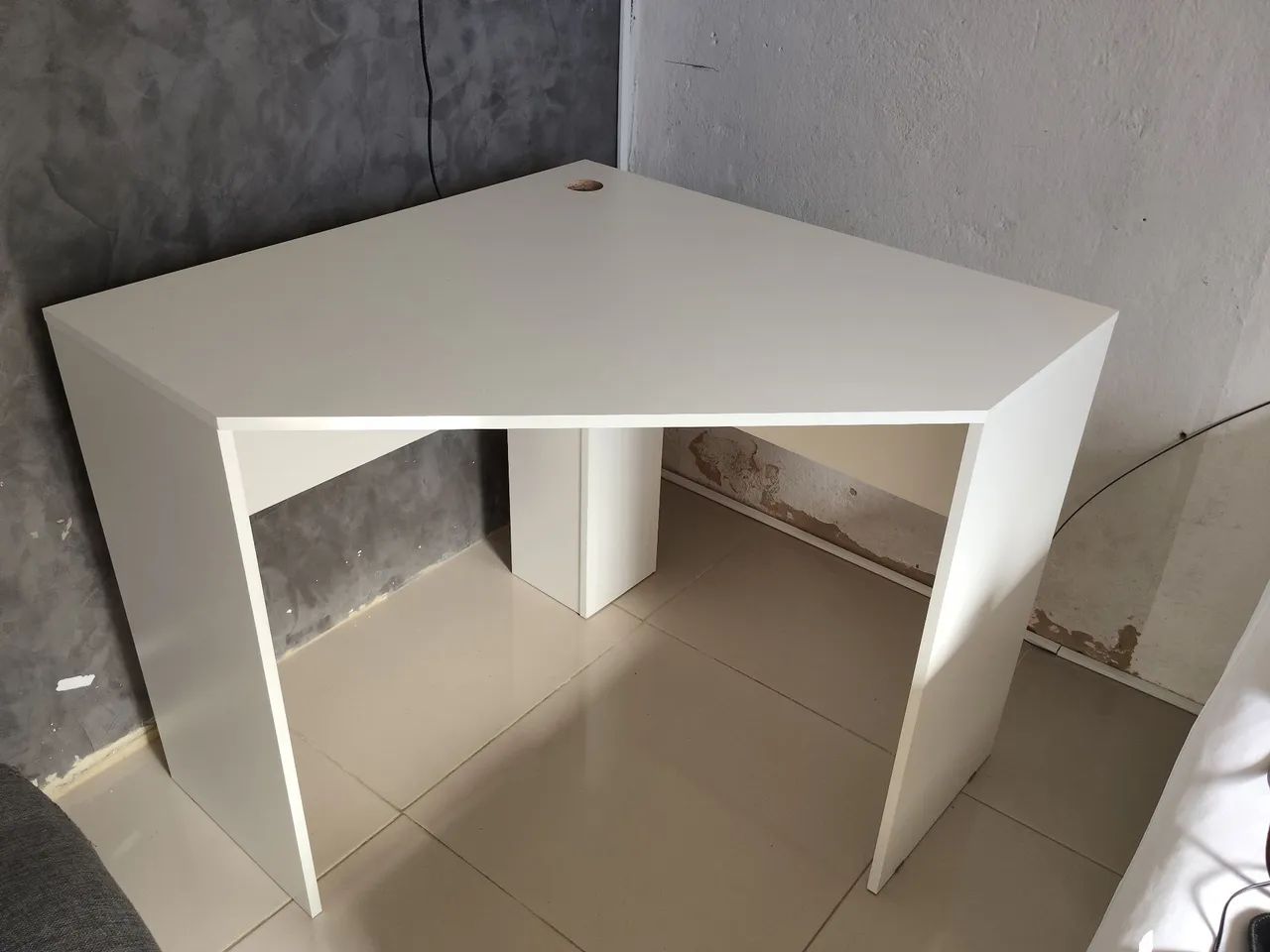 Mesa de Computador de canto branca - Foto 4