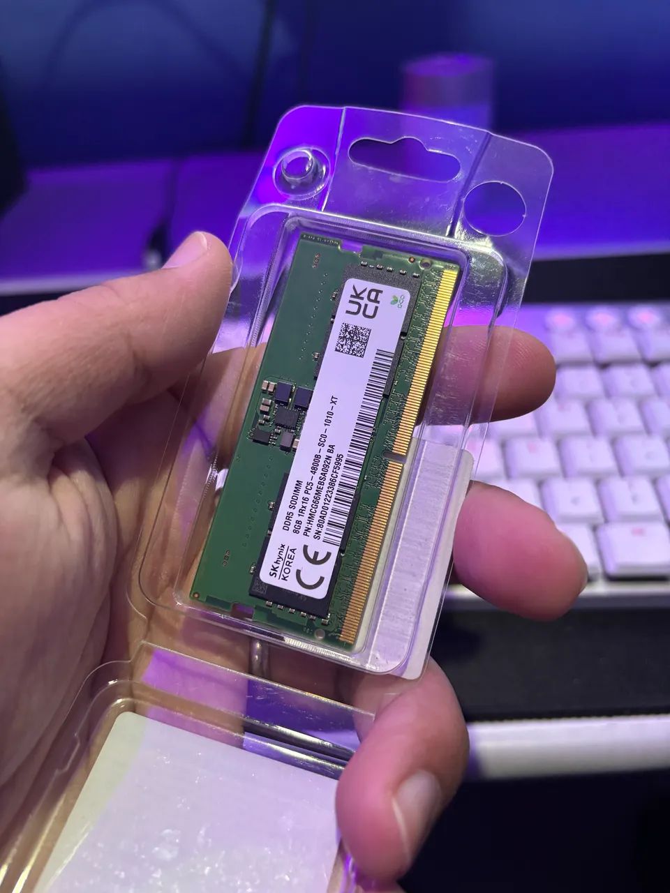 RAM 8GB DDR5 SODIMM NOTEBOOK