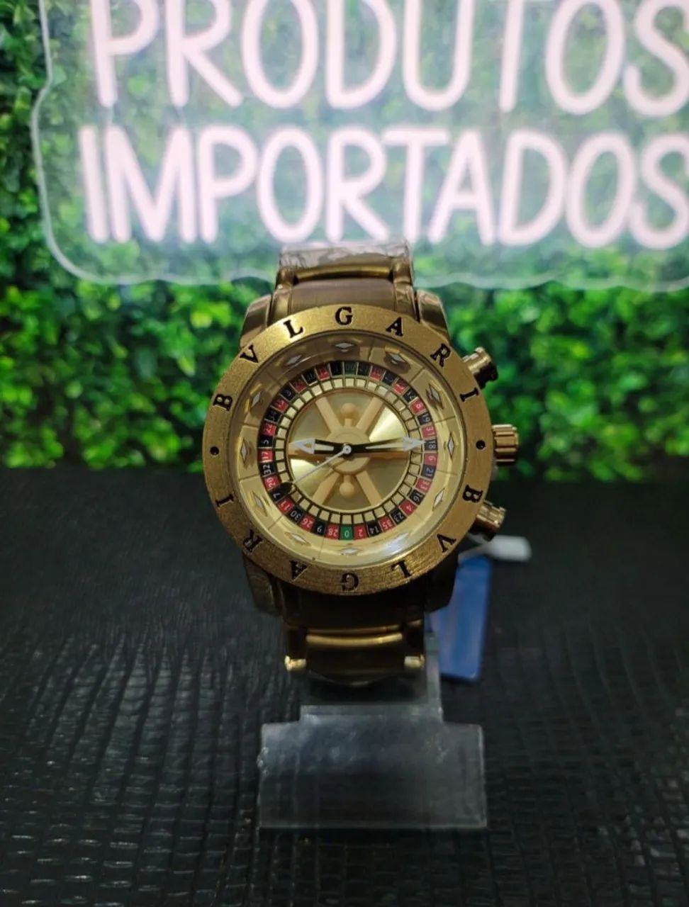 Relógio Bvlgari cassino aprova d'água  - Foto 4