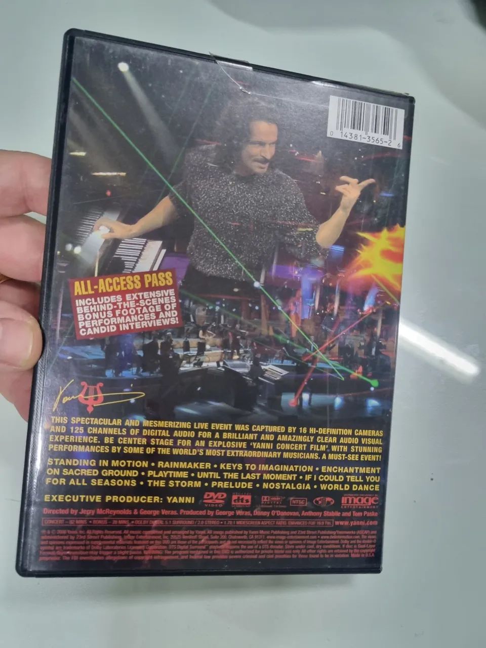 DVD Yanni Live The consert Event - Foto 3
