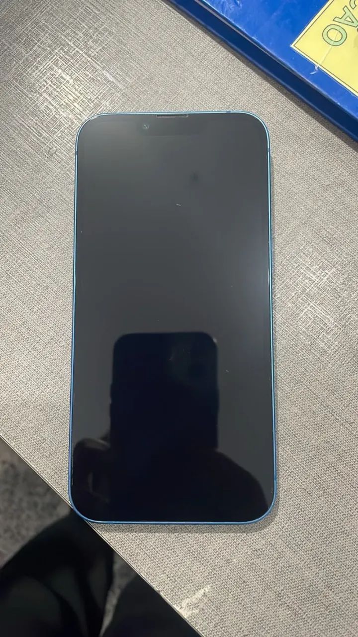 Iphone 13 azul 128 gb seminovo