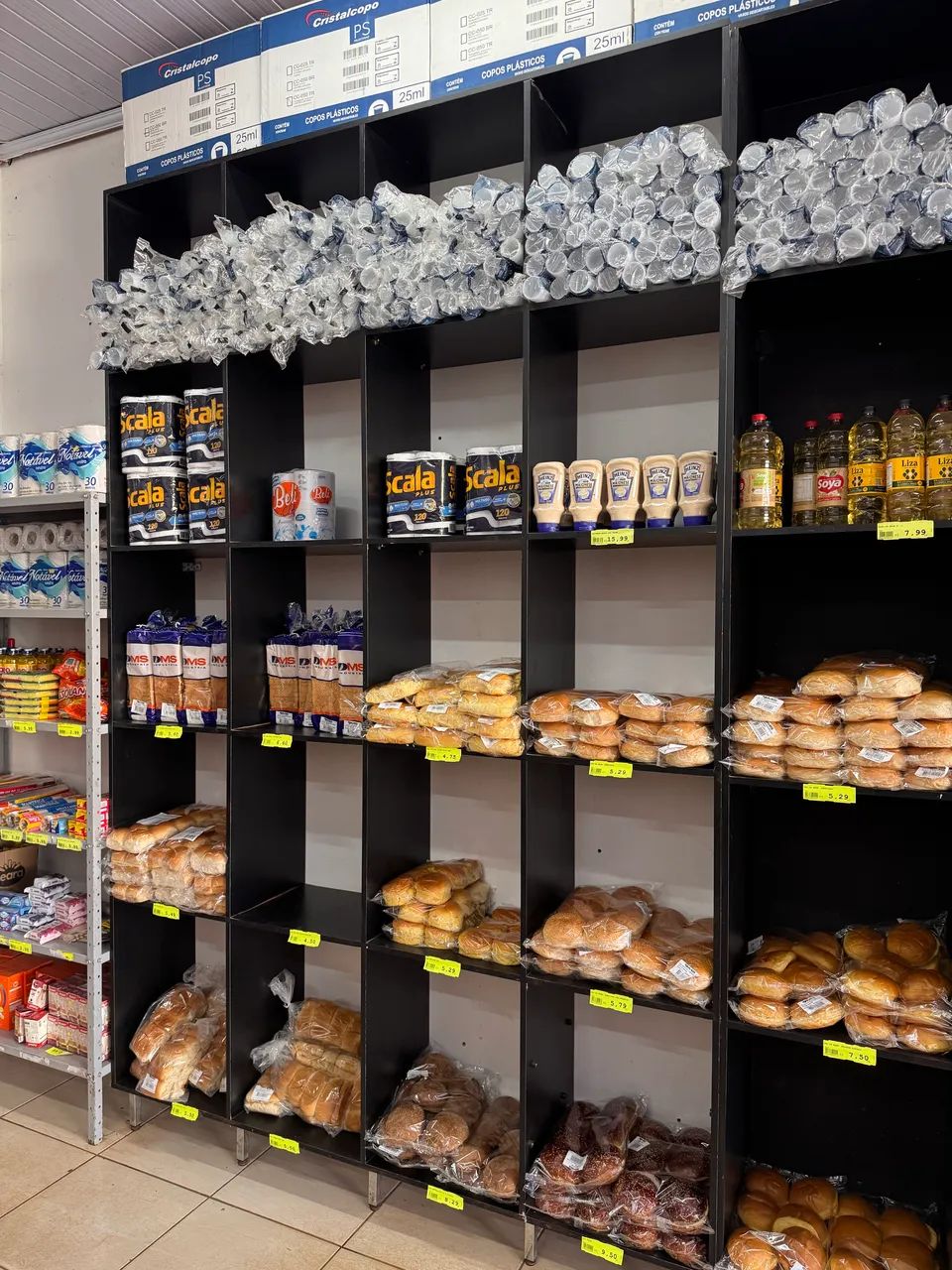 Gôndolas ideal para distribuidoras