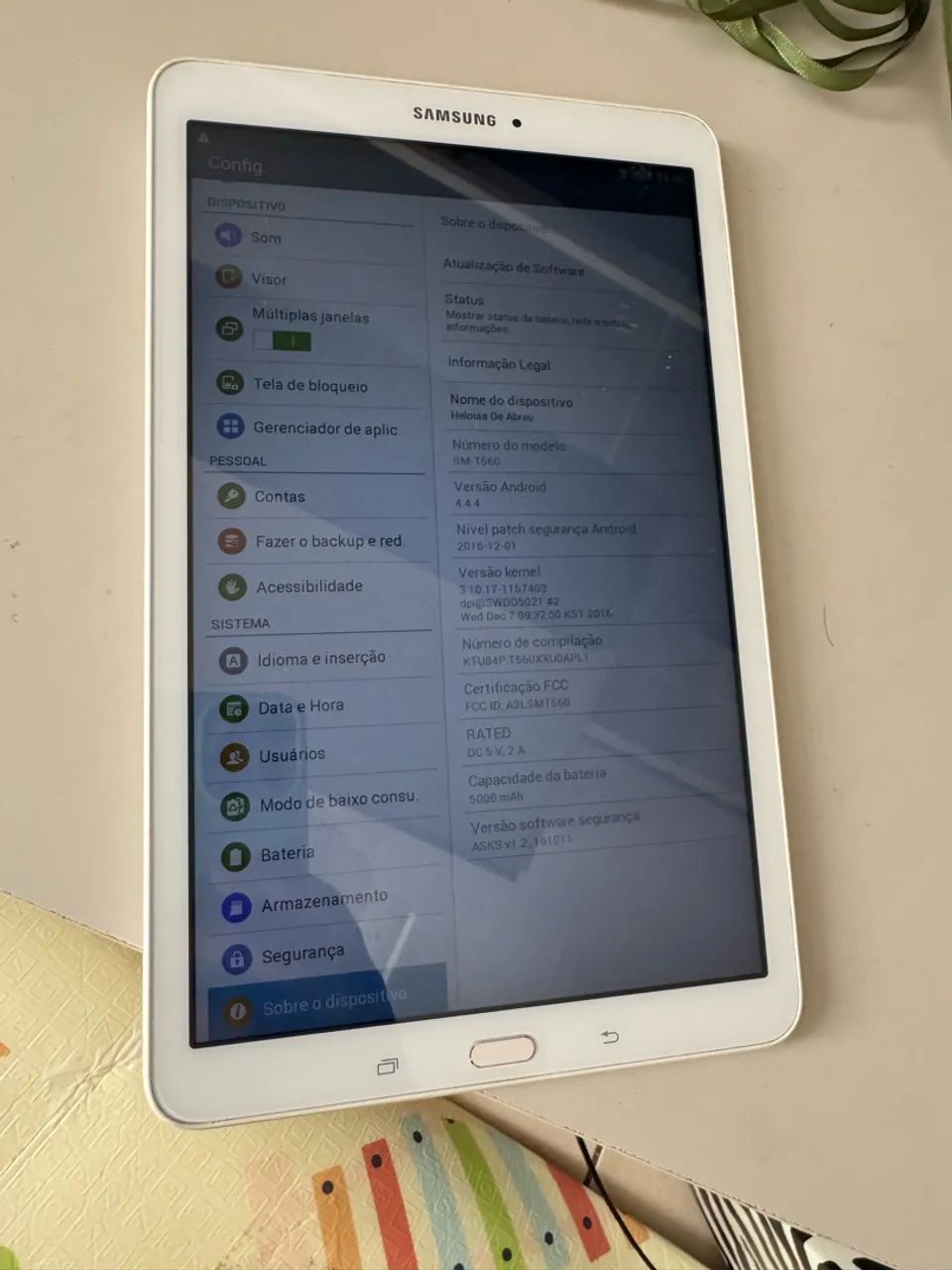 Tablet Samsung Galaxy Tab E 9.6"  - Foto 3