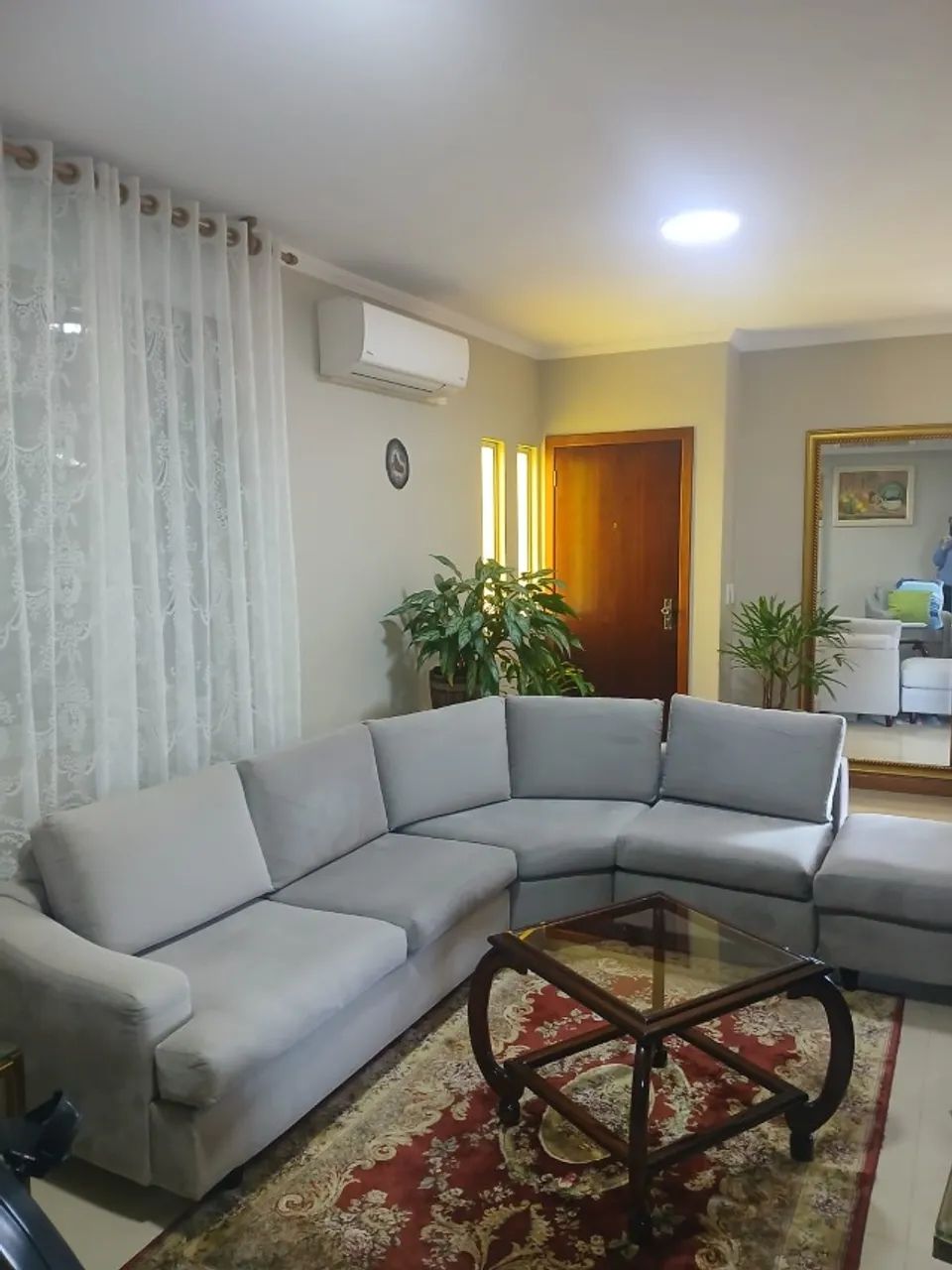 SOFÁ DE CANTO MODULAR CINZA - Amplo e Super Confortável!