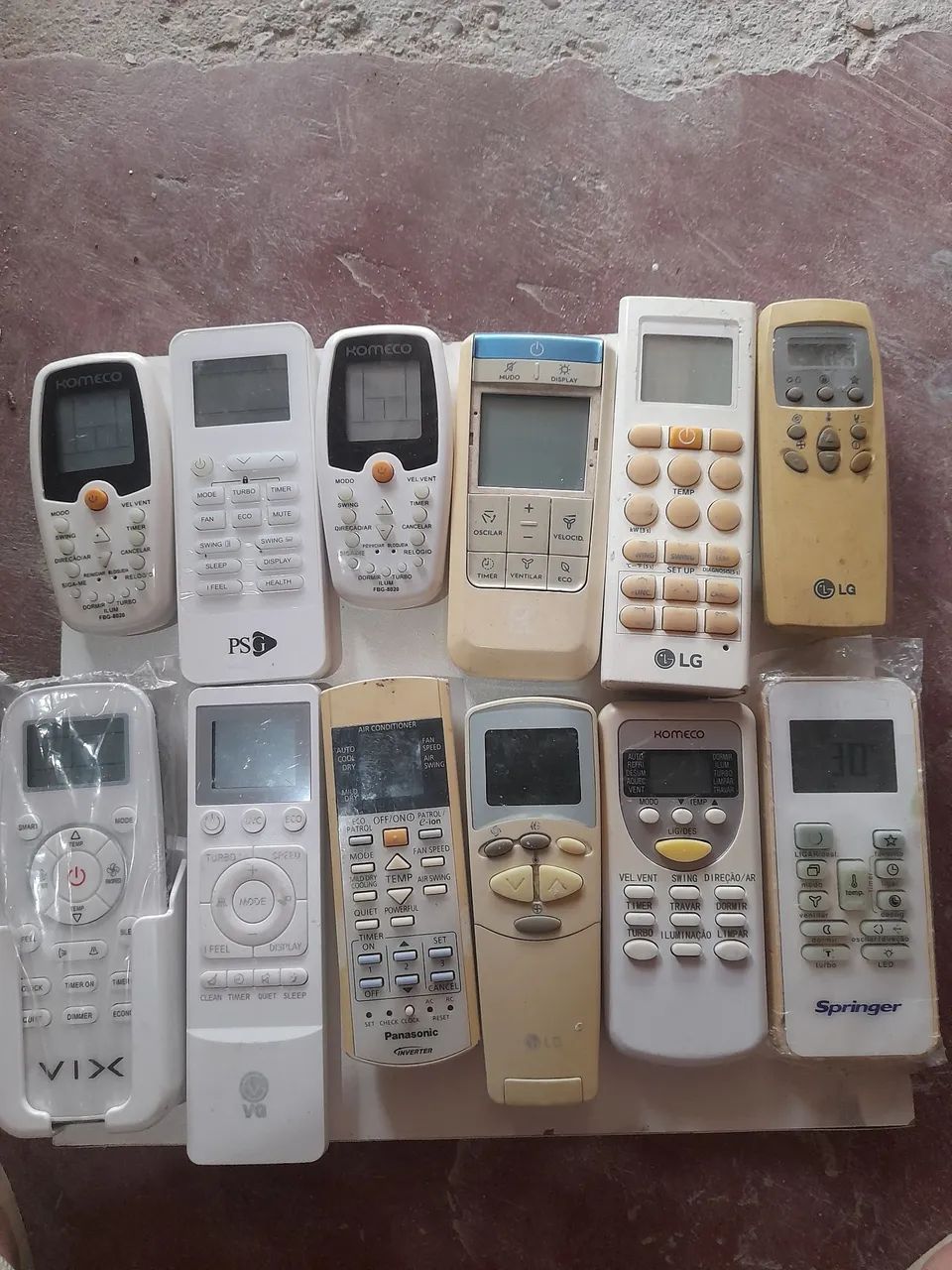 Controle ar-condicionado 