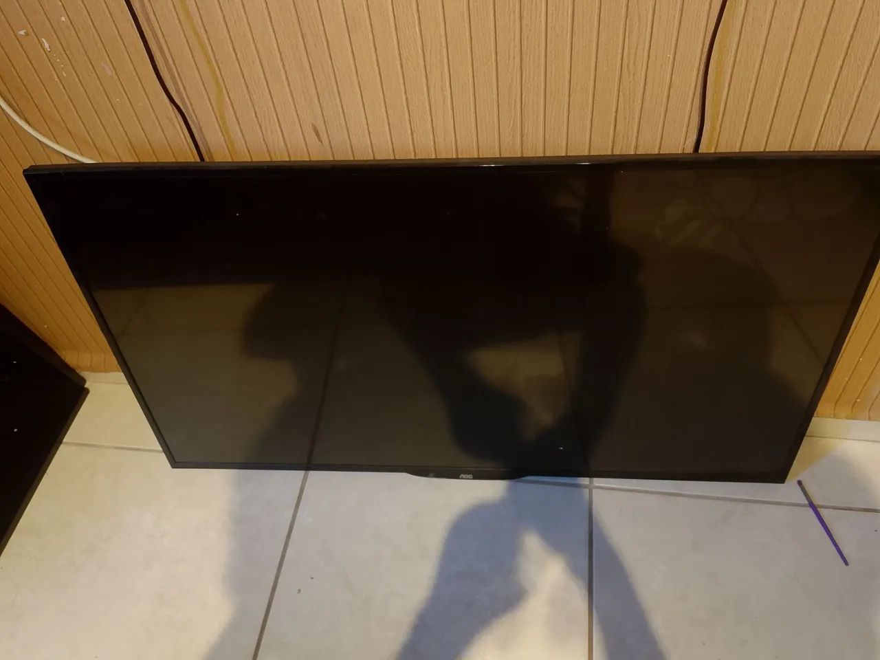 TV AOC COM DEFEITO PARA RETIRAR PEÇAS - Foto 4