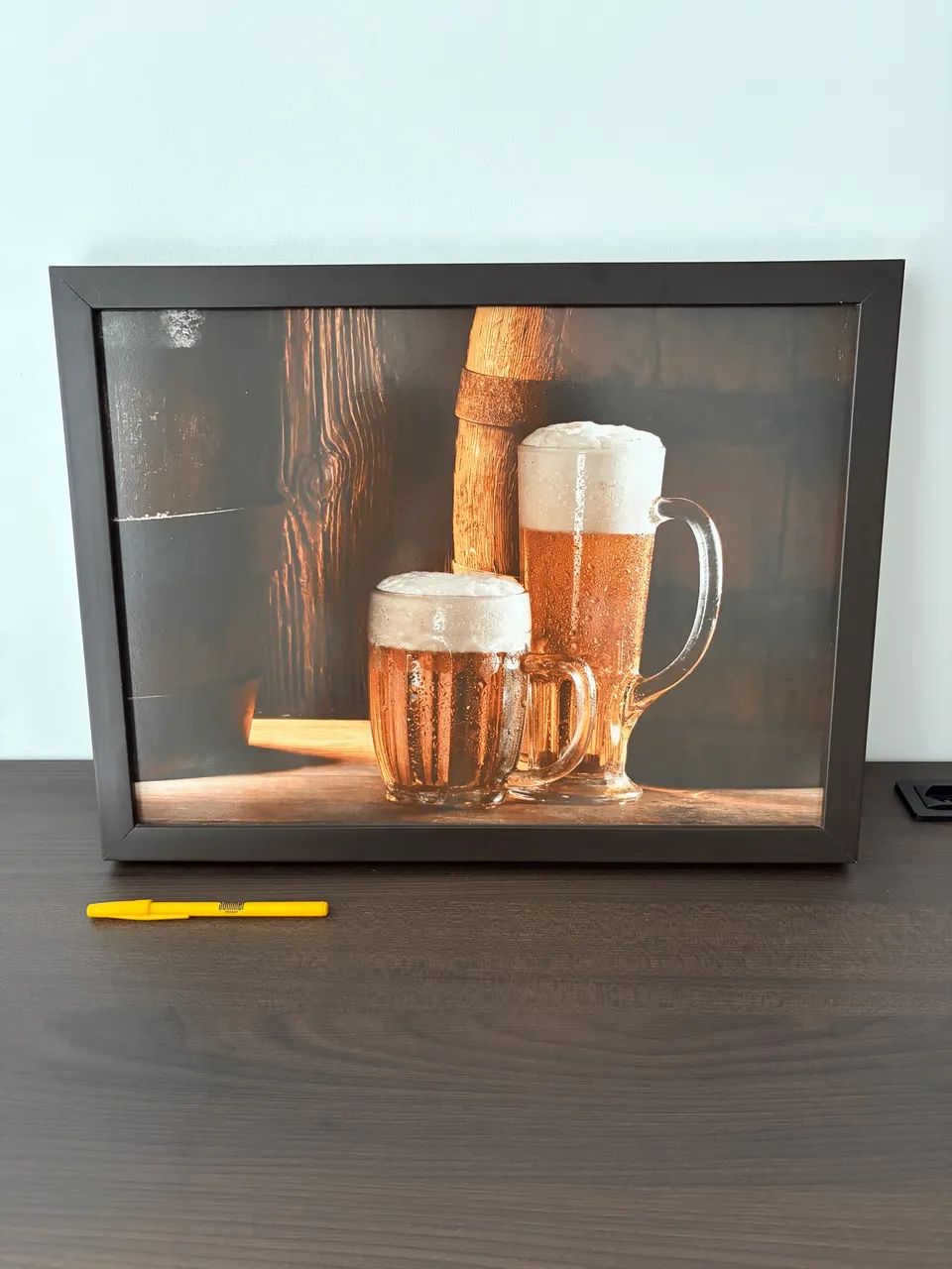 Quadro chopp para área externa churrasqueira - Foto 2