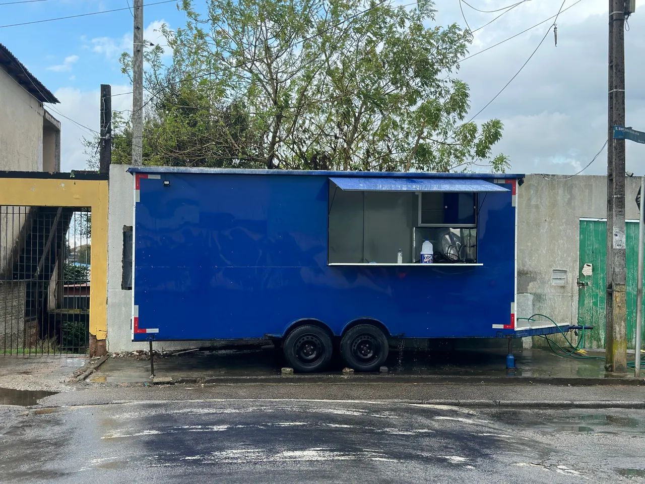 Trailer food truck