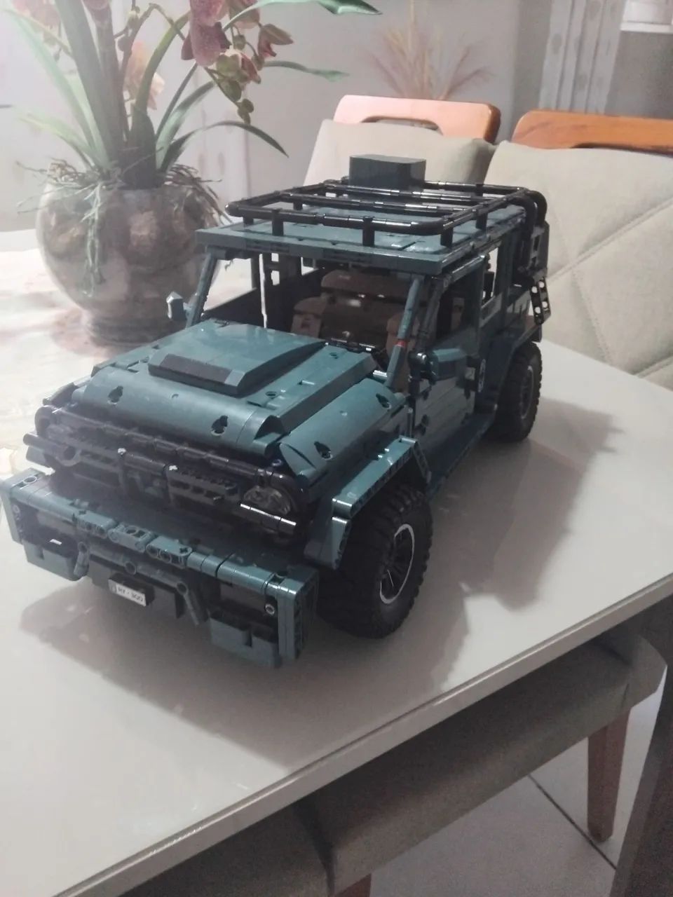 Lego Jeep Defender bloco de construção. - Foto 2