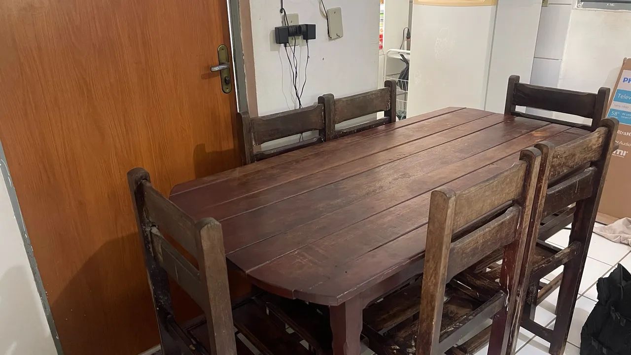 Mesa de madeira 